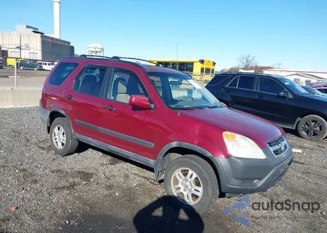 2002 Honda Cr-V Ex from USA, damaged, VIN SHSRD78872U002940